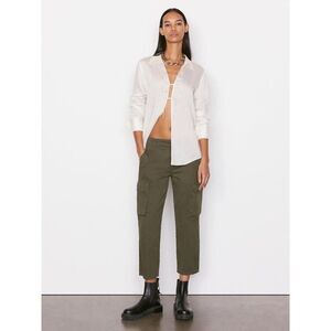 Frame Relaxed Utility Pant Olive Size 29